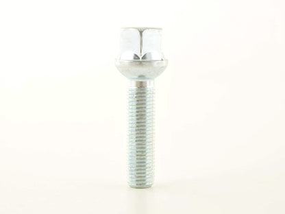 Radschraube einzeln Schaftlänge 45mm Kugelbund silber M12x1,5