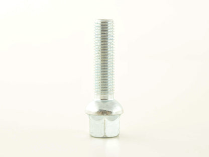 Radschraube einzeln Schaftlänge 45mm Kugelbund silber M12x1,5