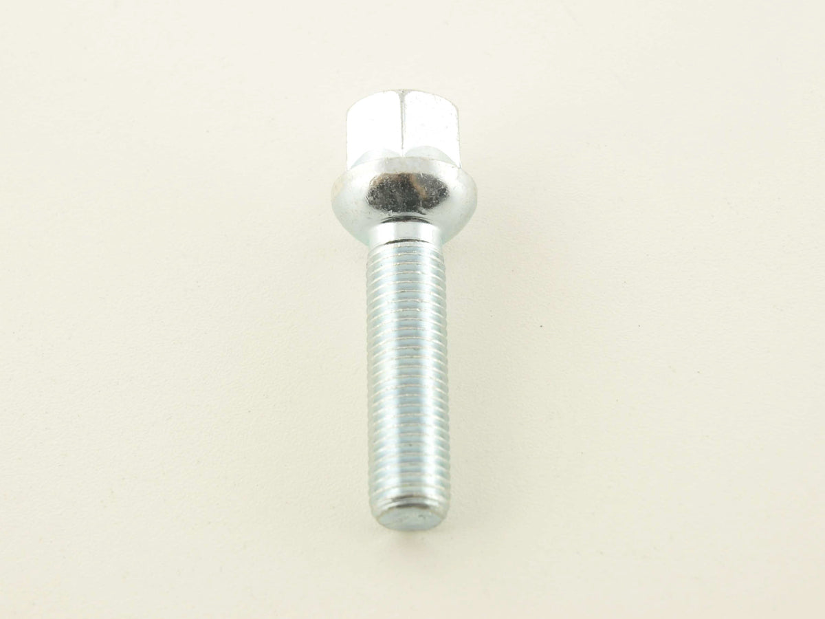 Radschraube einzeln Schaftlänge 45mm Kugelbund silber M12x1,5