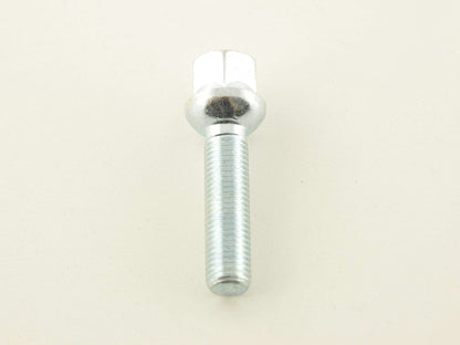 Radschraube einzeln Schaftlänge 45mm Kugelbund silber M12x1,5