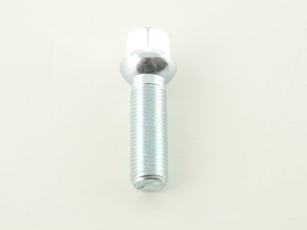 Radschraube einzeln Schaftlänge 43mm Kugelbund silber M14x1,5