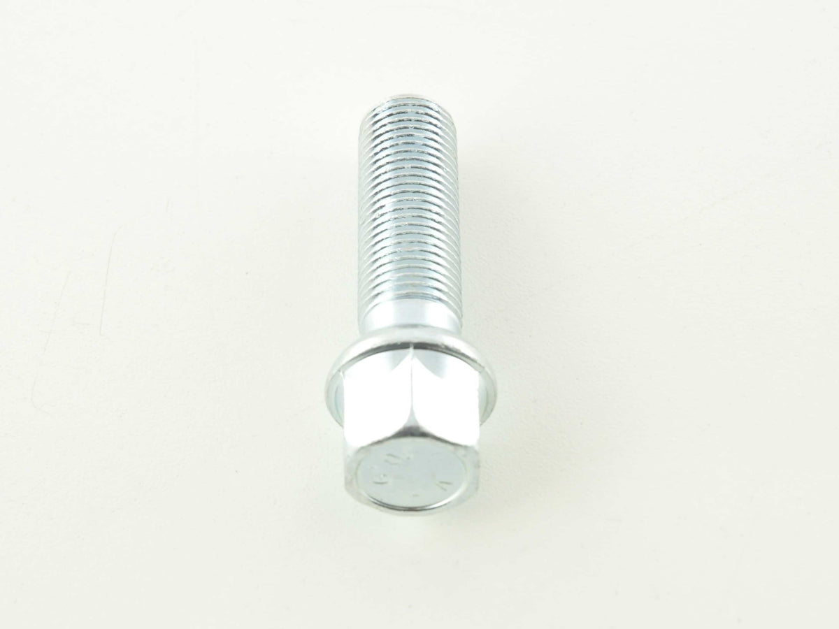 Radschraube einzeln Schaftlänge 43mm Kugelbund silber M14x1,5