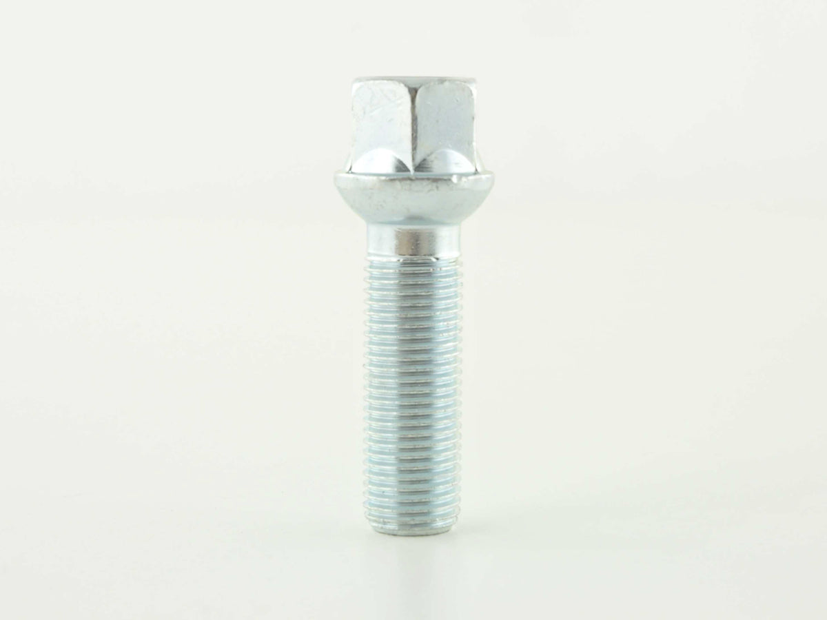 Radschraube einzeln Schaftlänge 43mm Kugelbund silber M14x1,5