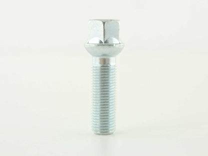 Radschraube einzeln Schaftlänge 43mm Kugelbund silber M14x1,5