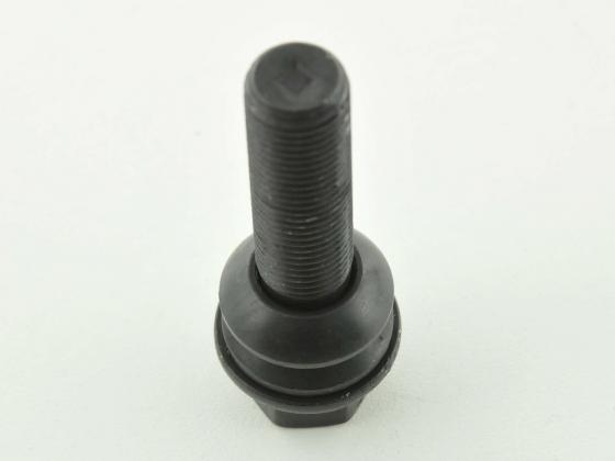 Radschraube einzeln L= 28 mm M14 x 1,5 schwarz