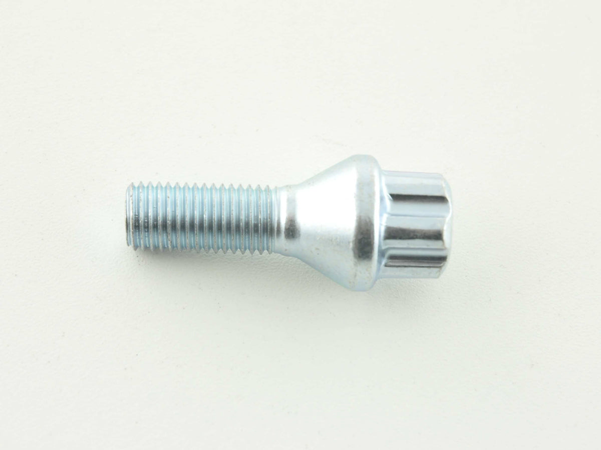 Radschrauben Set (8 Stk.) Schaftlänge 28mm Kegelbund silber M12x1,5