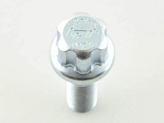 Radschrauben Set (8 Stk.) Kegelbund Schaftlänge 42mm M12x1,25 silber