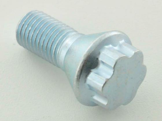 Radschrauben Set (10 Stk.) Schaftlänge 21mm Kegelbund Kurzkopf silber M12x1,5