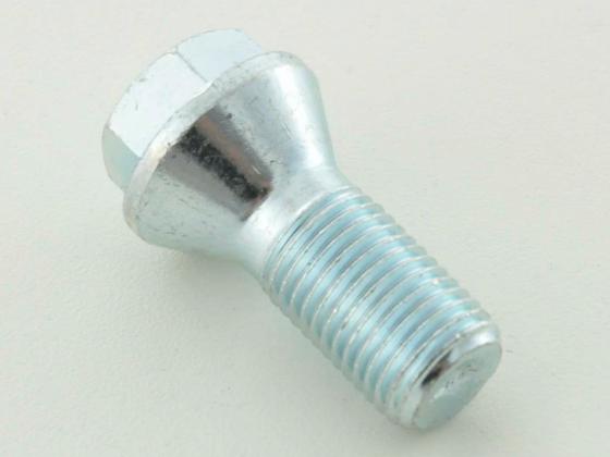 Radschrauben Set (10 Stk.) Schaftlänge 26mm Kegelbund Kurzkopf silber M12x1,5