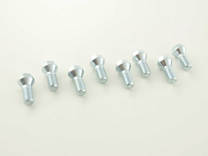 Radschraube einzeln Schaftlänge 26mm Kegelbund Kurzkopf silber M12x1,5