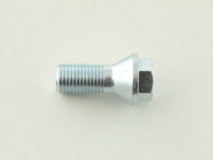 Radschraube einzeln Schaftlänge 26mm Kegelbund Kurzkopf silber M12x1,5