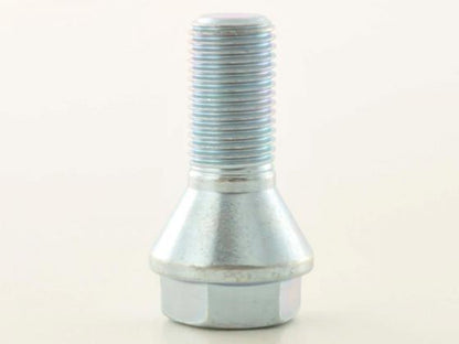 Radschrauben Set (8 Stk.) Kegelbund Kurzkopf Schaftlänge 22mm M12x1,25 silber