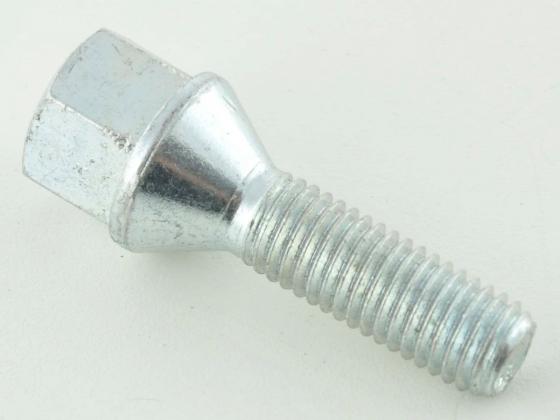 Radschrauben Set (8 Stk.) Kegelbund Schaftlänge 60mm M12x1,25 silber