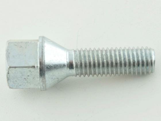 Radschrauben Set (8 Stk.) Kegelbund Schaftlänge 50mm M12x1,25 silber