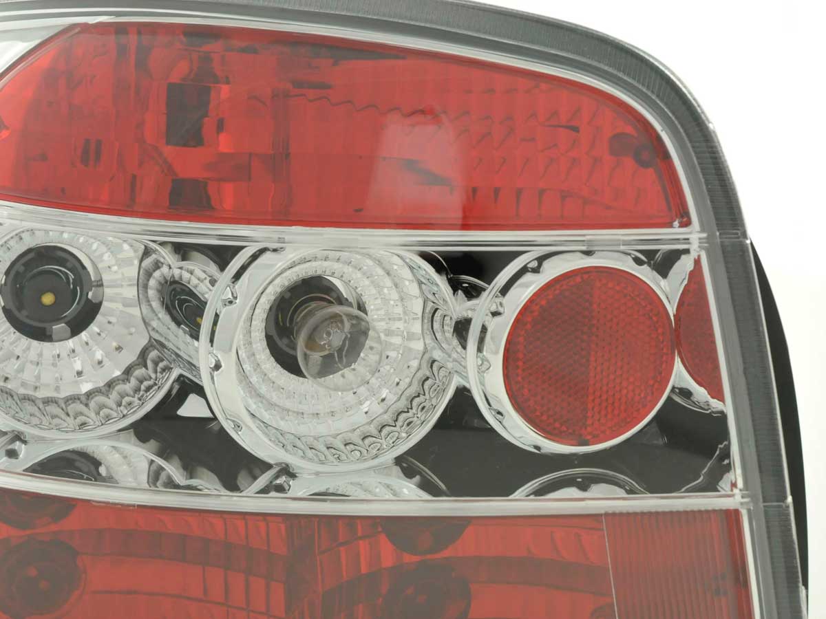 Rückleuchten Set Audi A3 Typ 8P Bj. 03- chrom