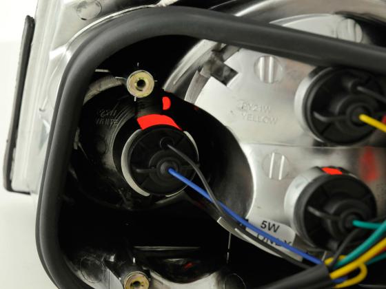 Rückleuchten Set Audi TT Typ 8N Bj. 99-06 schwarz