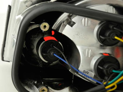 Rückleuchten Set Audi TT Typ 8N Bj. 99-06 schwarz