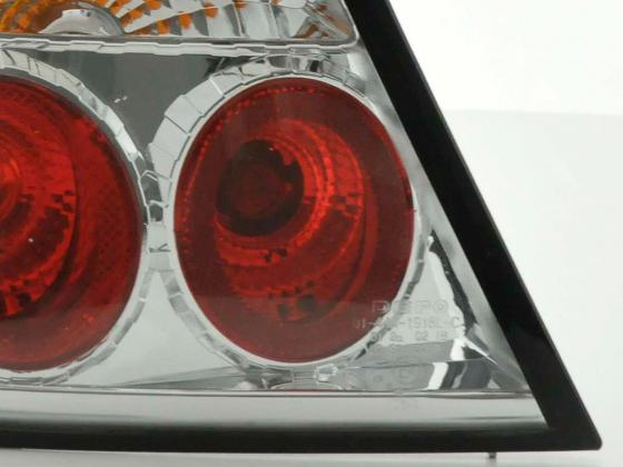 Rückleuchten Set BMW 3er Coupe Typ E46 Bj. 99-02 chrom