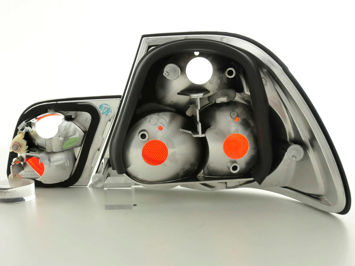 Rückleuchten Set BMW 3er Coupe Typ E46 Bj. 99-02 chrom