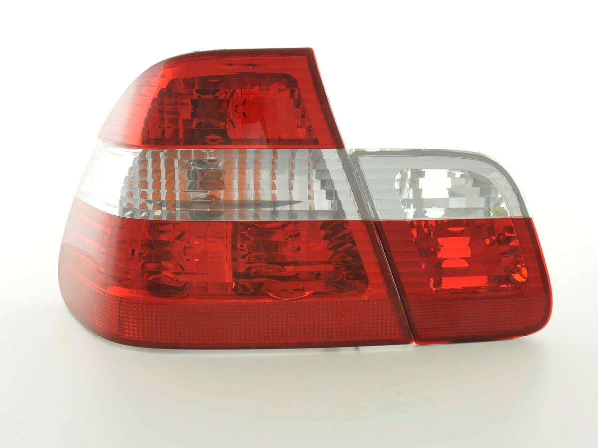 Rückleuchten gebraucht BMW 3er Limo Typ E46 Bj. 98-01 weiß rot