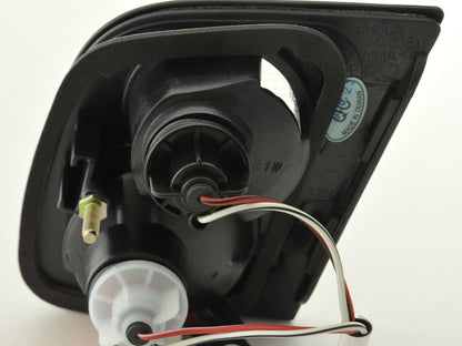 Rückleuchten Set BMW 3er E46 Limo schwarz Innenteil für Heckklappe