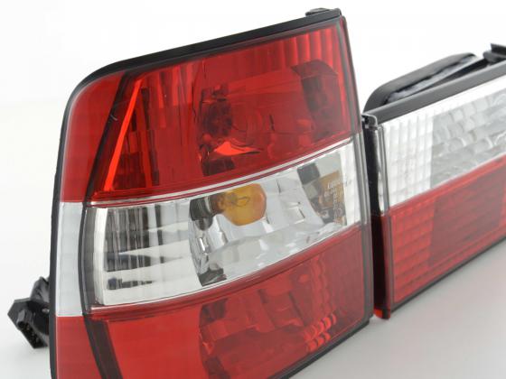 Rückleuchten BMW 5er Limo Typ E34  88-94 klar rot