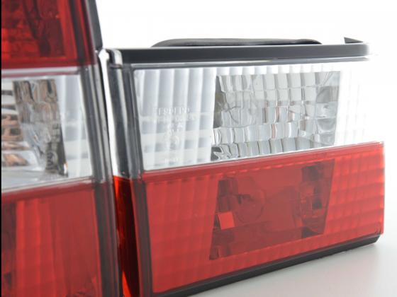 Rückleuchten BMW 5er Limo Typ E34  88-94 klar rot