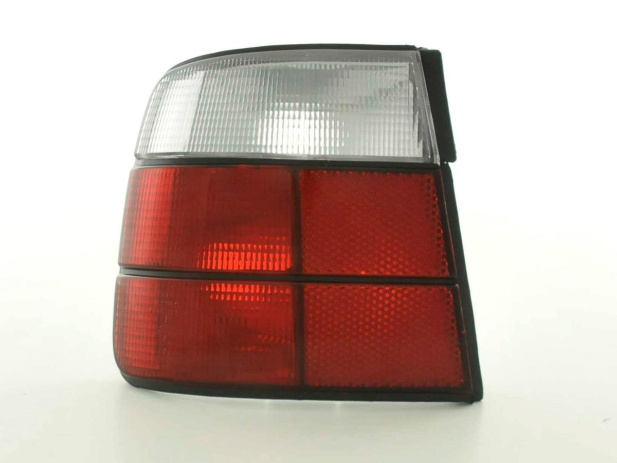 Rückleuchten BMW 5er Limo Typ E34  88-94 weiß rot