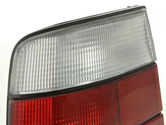 Rückleuchten BMW 5er Limo Typ E34  88-94 weiß rot