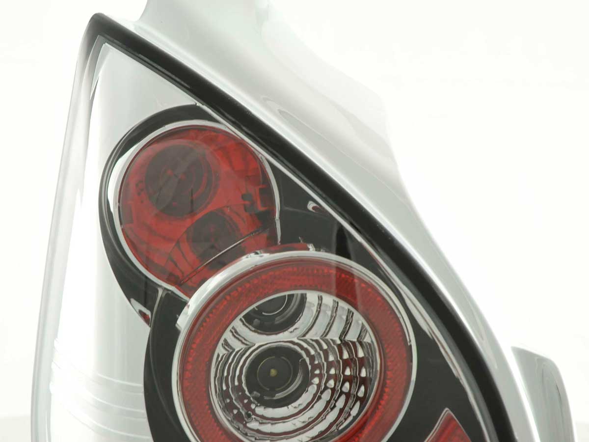 Rückleuchten Set Citroen C2 Typ J HFX J KFV J 8HX J NFU Bj. 03- chrom