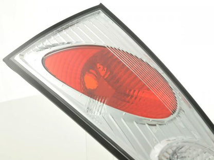 Rückleuchten Set Ford Focus Typ DAW DBW Bj. 98-04 chrom