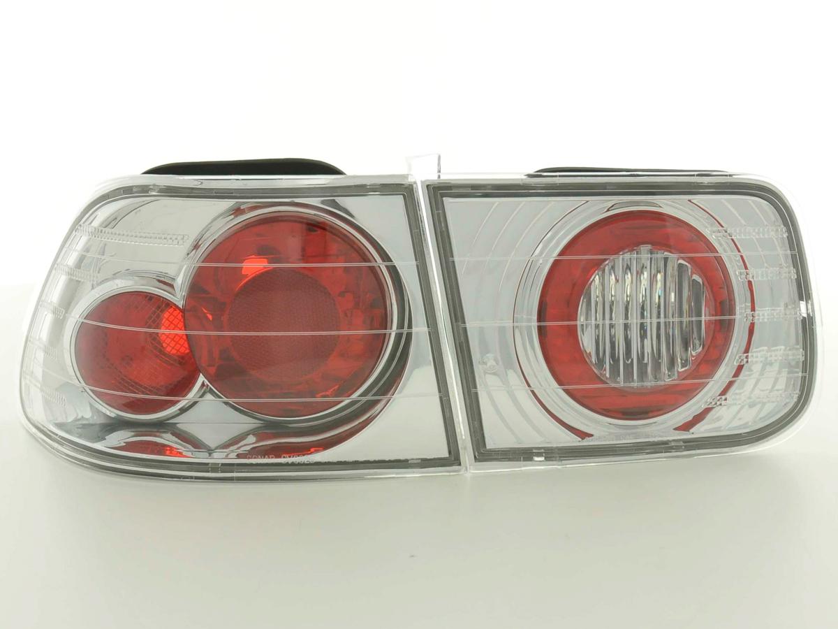 Rückleuchten Honda Civic 3-trg. Typ EJ9 EK1 2 3 Bj. 96-00 chrom