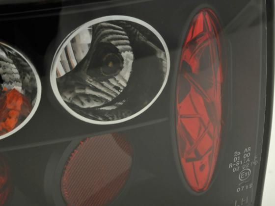 Rückleuchten Set Opel Astra F  91-98 schwarz
