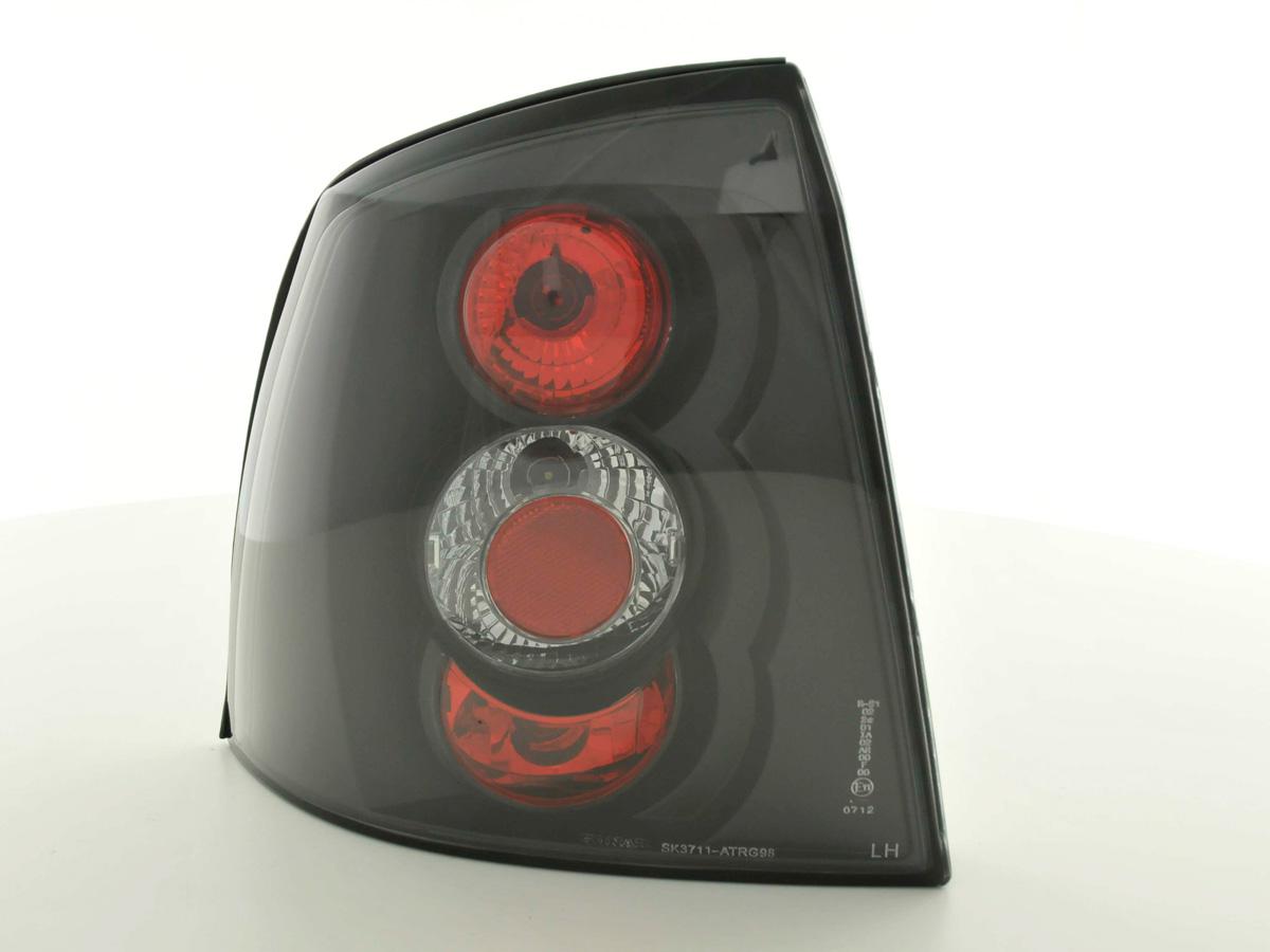 Rückleuchten Set Opel Astra G Schrägheck 3/5-türig Bj. 98-03 schwarz