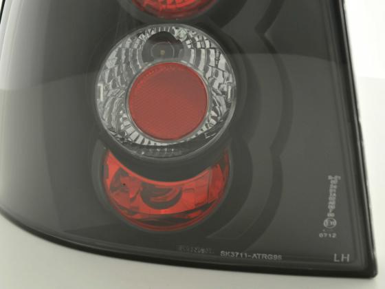 Rückleuchten Set Opel Astra G Schrägheck 3/5-türig Bj. 98-03 schwarz