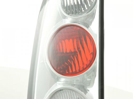 Rückleuchten Set Opel Corsa C 3-trg. Bj. 00-06 chrom