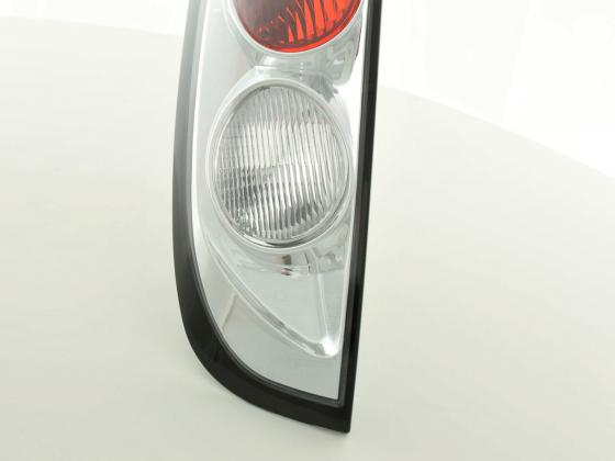 Rückleuchten Set Opel Corsa C 3-trg. Bj. 00-06 chrom