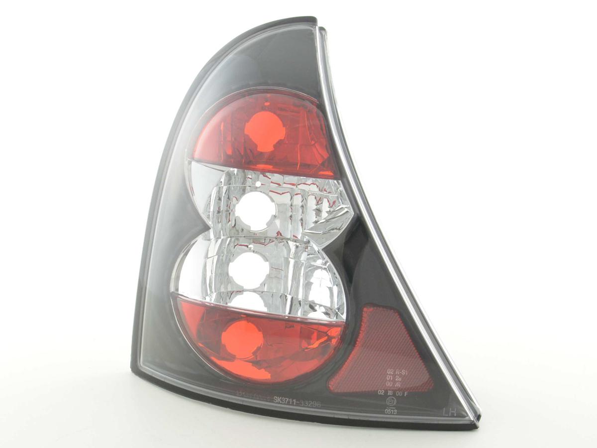 Rückleuchten Set Renault Clio Typ B  98-01 schwarz