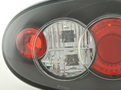 Rückleuchten Set Renault Megane 3-trg. Typ DABALAKAEA Bj. 96-98 schwarz
