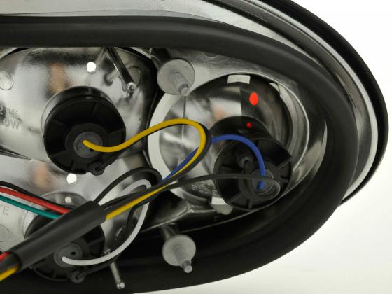 Rückleuchten Set Renault Megane 3-trg. Typ DABALAKAEA Bj. 99-02 schwarz