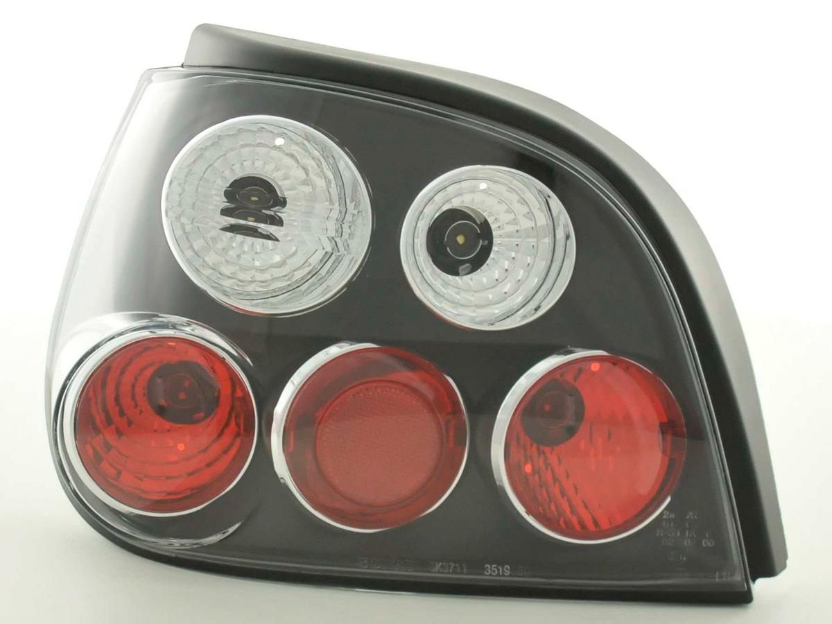 Rückleuchten Set Renault Megane 5-trg. Typ DABALAKAEA Bj. 99-02 schwarz