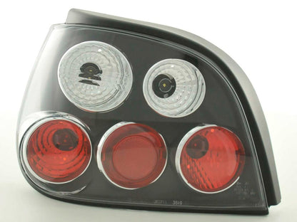 Rückleuchten Set Renault Megane 5-trg. Typ DABALAKAEA Bj. 99-02 schwarz