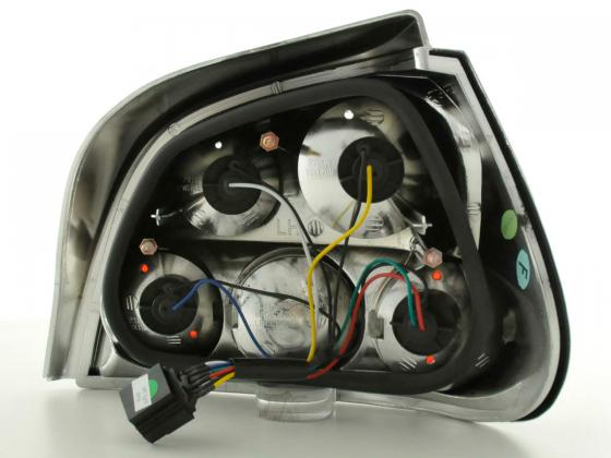Rückleuchten Set Renault Megane 5-trg. Typ DABALAKAEA Bj. 99-02 schwarz