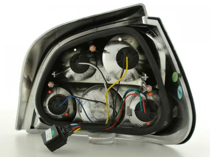 Rückleuchten Set Renault Megane 5-trg. Typ DABALAKAEA Bj. 99-02 schwarz