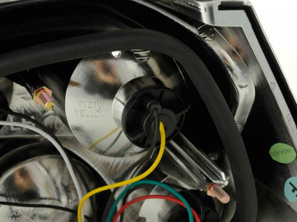 Rückleuchten Set Renault Megane 5-trg. Typ DABALAKAEA Bj. 99-02 schwarz
