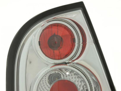 Rückleuchten Set Skoda Fabia Typ 6Y Bj. 99-07 chrom