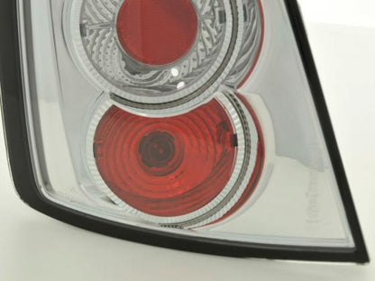 Rückleuchten Set Skoda Fabia Typ 6Y Bj. 99-07 chrom
