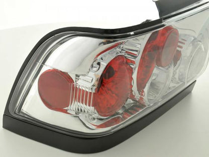 Rückleuchten Set Toyota Corolla Typ E10 Bj. 93-97 chrom