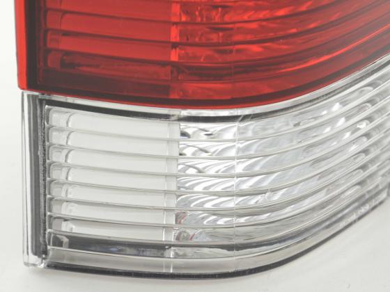 Rückleuchten Set VW Bus T4 Typ 70...  91-04 klar/rot