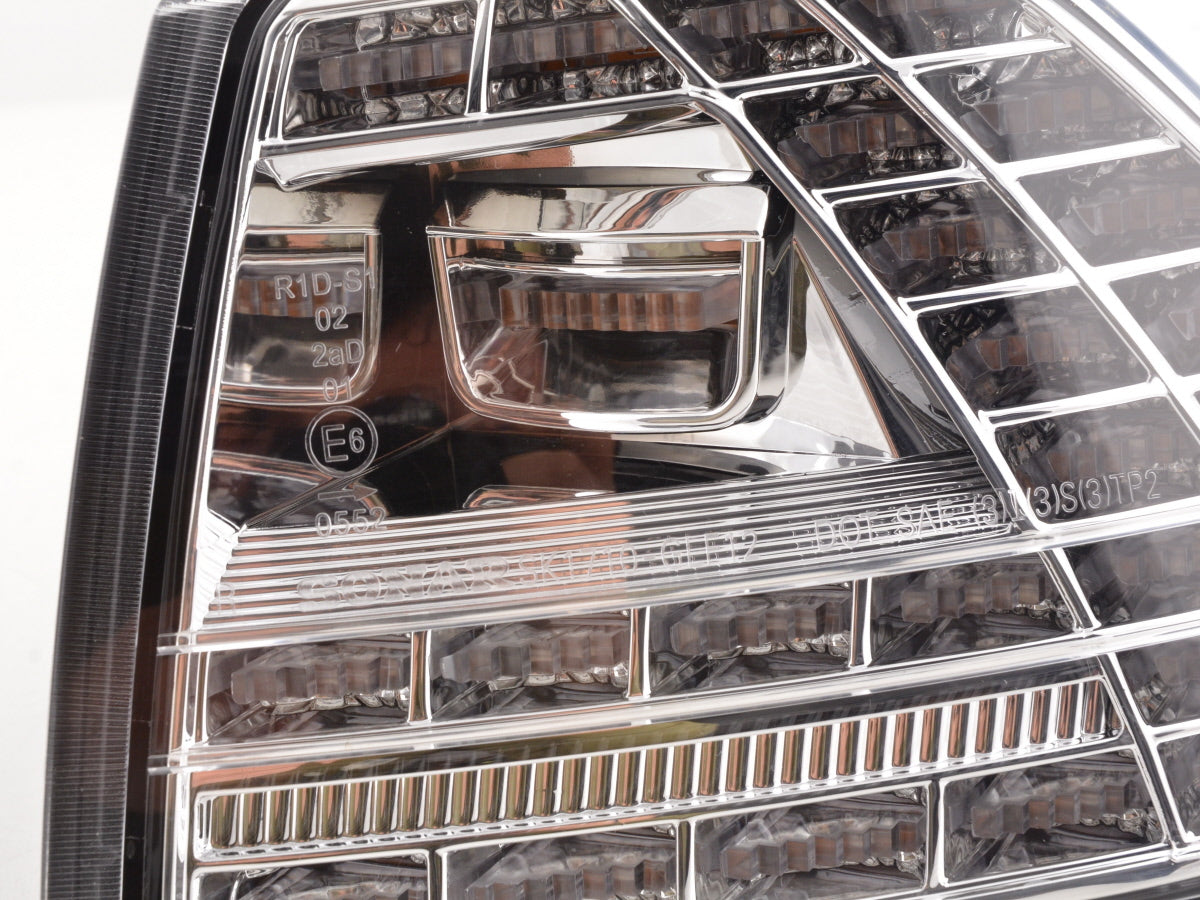 LED Rückleuchten Set VW Golf 7 ab Bj. 2012 chrom